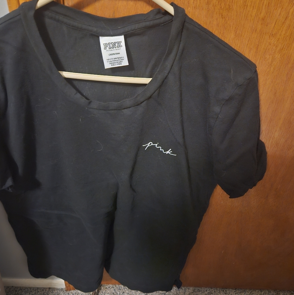 Victoria secret pink campus tee